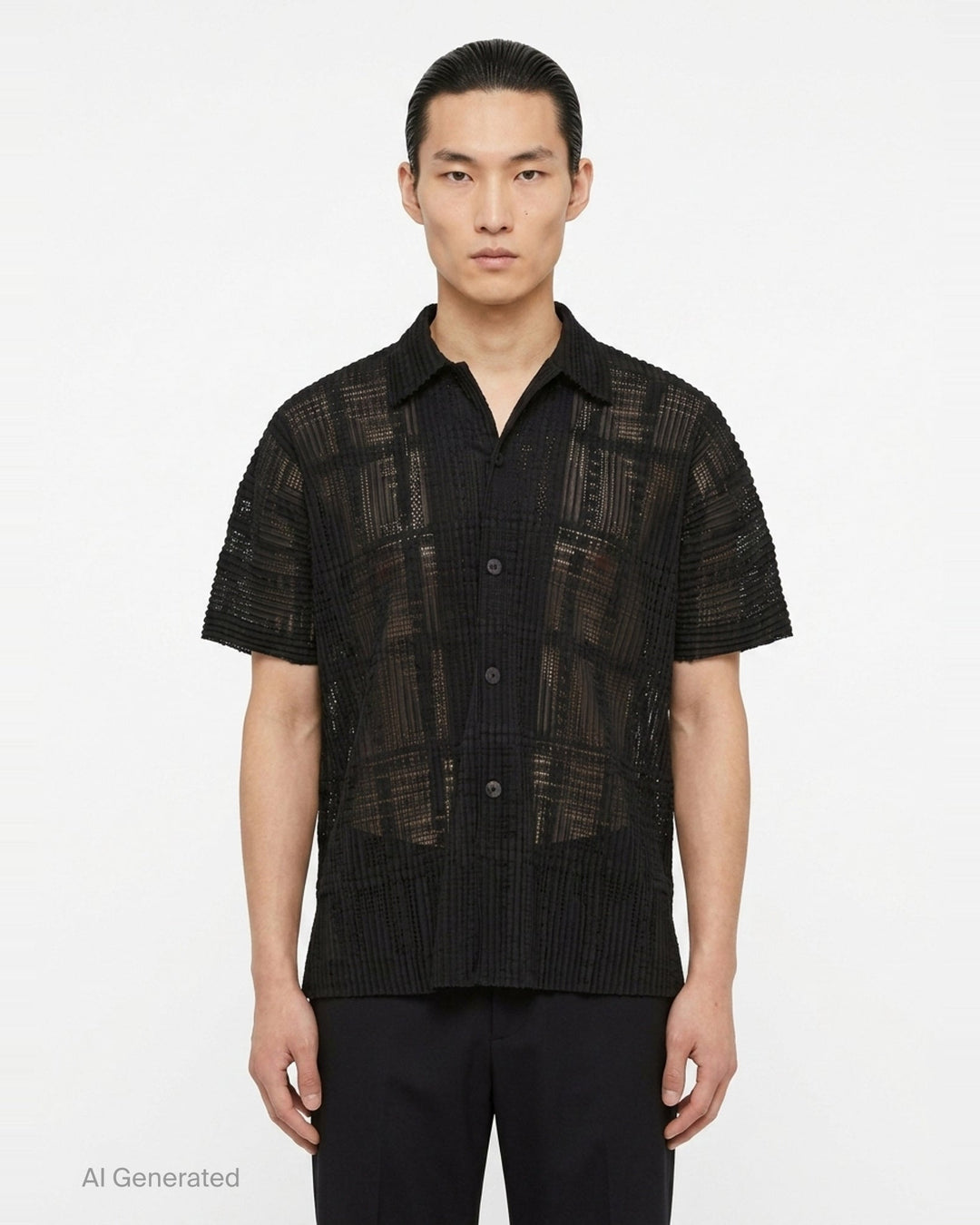 Lace Grid Pleats | Homme Plissé Issey Miyake | Club21 - front