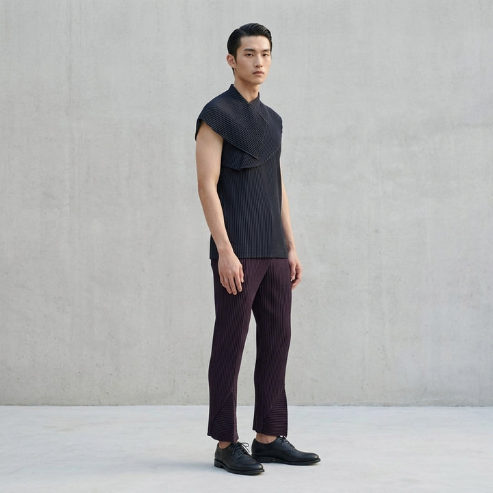 Linen Like Pleated Pants | Homme Plissé Issey Miyake | Club21 - lifestyle