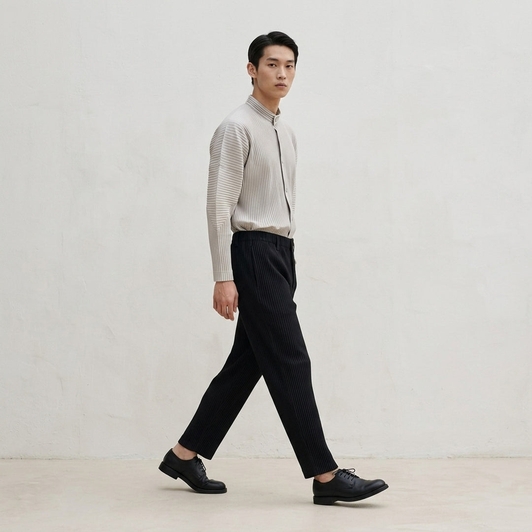 Long Straight Cut Pants | Homme Plissé Issey Miyake | Club21 - lifestyle