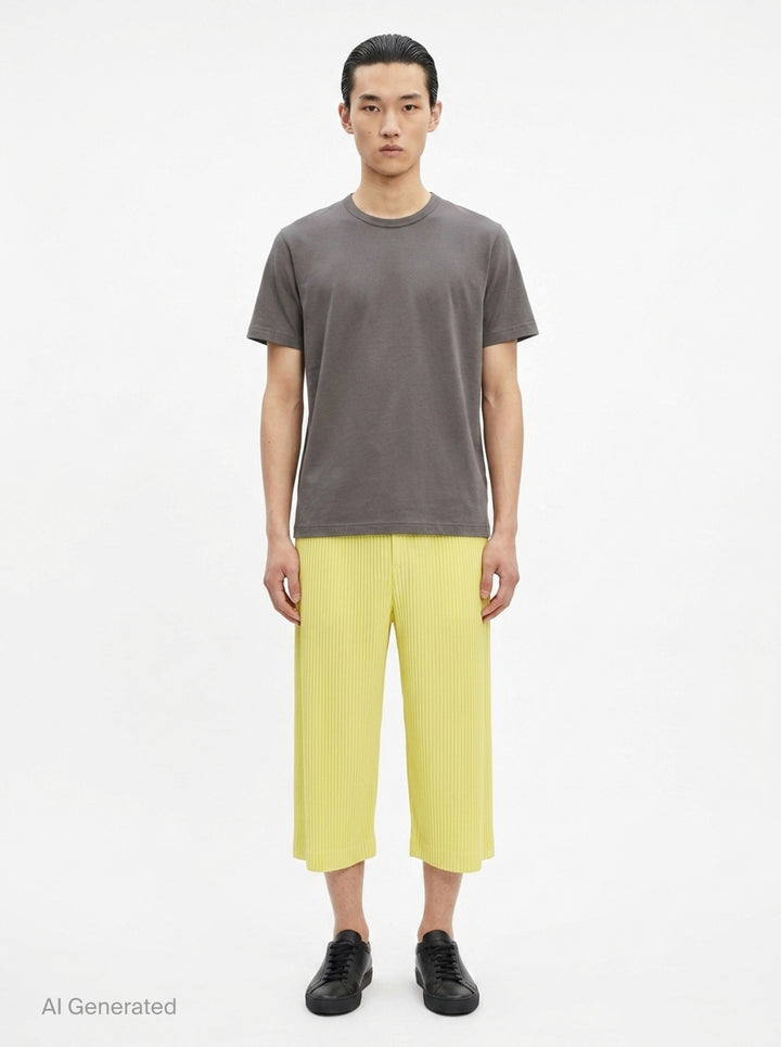 Monthly Colors May Pleated Pants | Homme Plissé Issey Miyake | Club21 - front