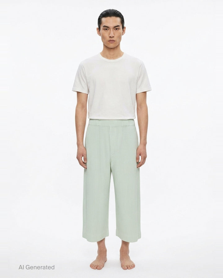 Monthly Colors May Pleated Pants | Homme Plissé Issey Miyake | Club21 - front