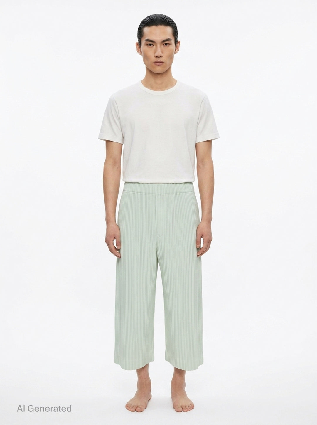 Monthly Colors May Pleated Pants | Homme Plissé Issey Miyake | Club21 - front