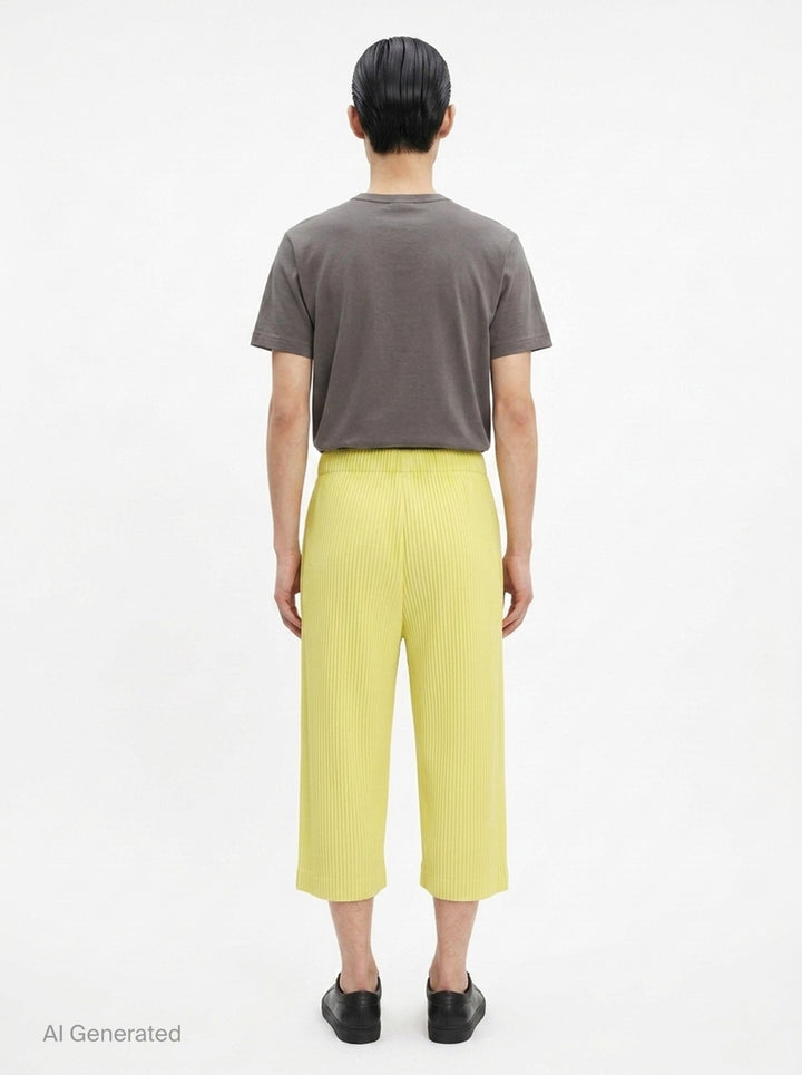 Monthly Colors May Pleated Pants | Homme Plissé Issey Miyake | Club21 - back
