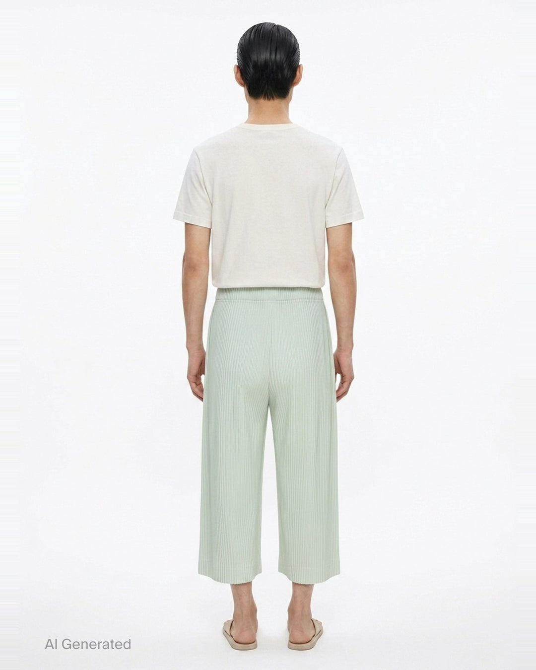 Monthly Colors May Pleated Pants | Homme Plissé Issey Miyake | Club21 - back