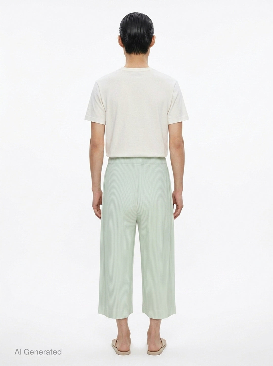 Monthly Colors May Pleated Pants | Homme Plissé Issey Miyake | Club21 - back