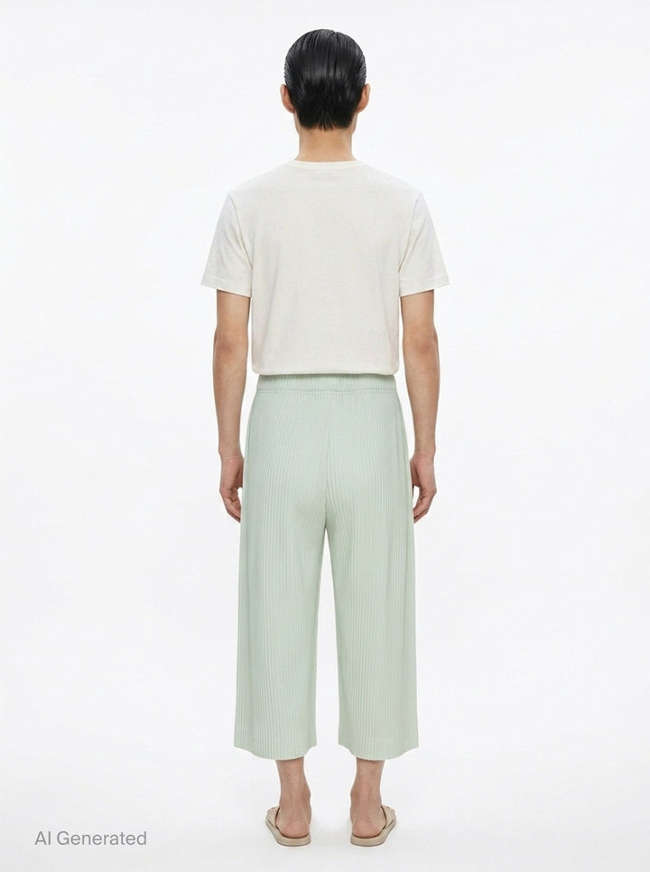Monthly Colors May Pleated Pants | Homme Plissé Issey Miyake | Club21 - back