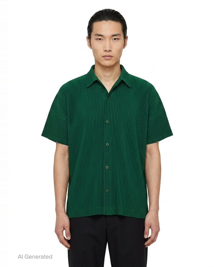 Monthly Colors May Pleated Shirt | Homme Plissé Issey Miyake | Club21 - front
