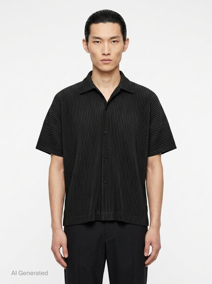 Monthly Colors May Pleated Shirt | Homme Plissé Issey Miyake | Club21 - front