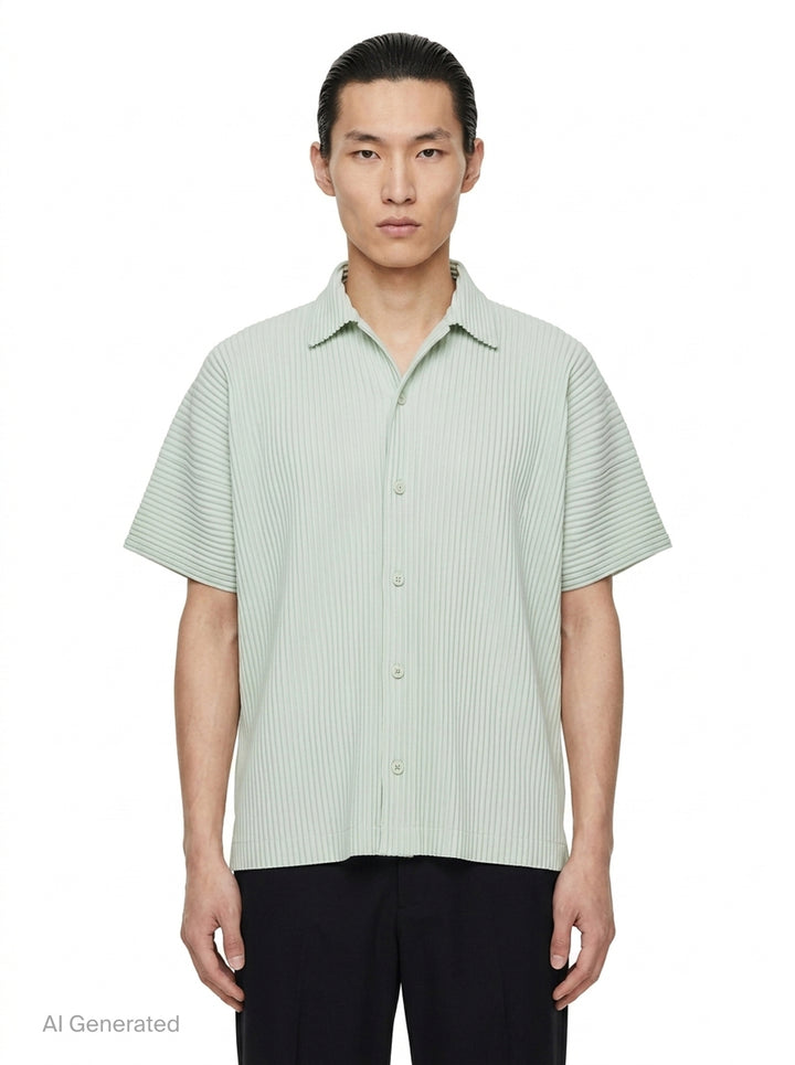 Monthly Colors May Pleated Shirt | Homme Plissé Issey Miyake | Club21 - front