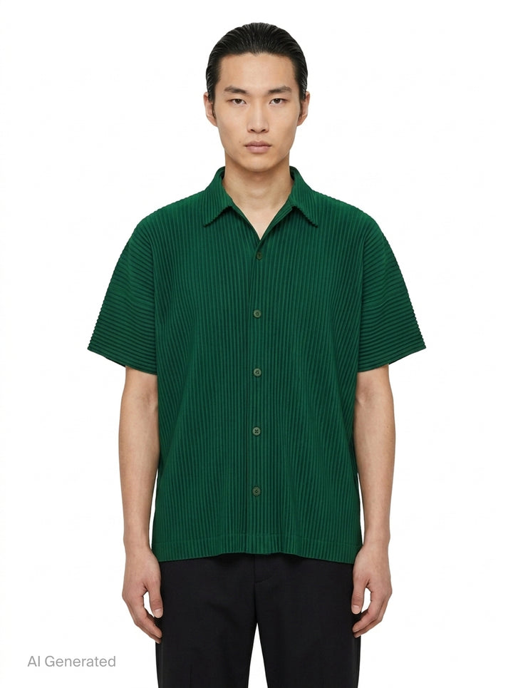 Monthly Colors May Pleated Shirt | Homme Plissé Issey Miyake | Club21 - front