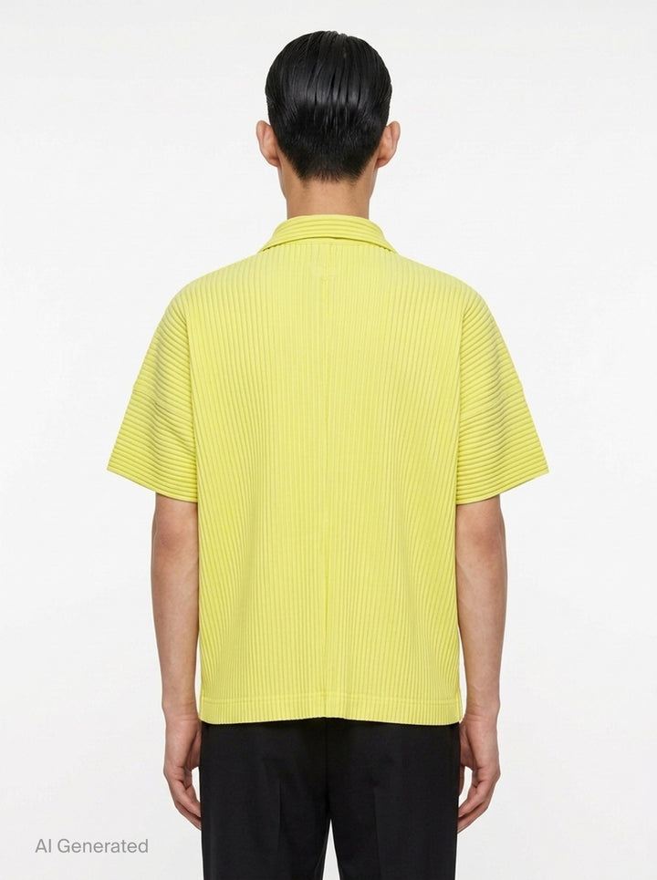 Monthly Colors May Pleated Shirt | Homme Plissé Issey Miyake | Club21 - back