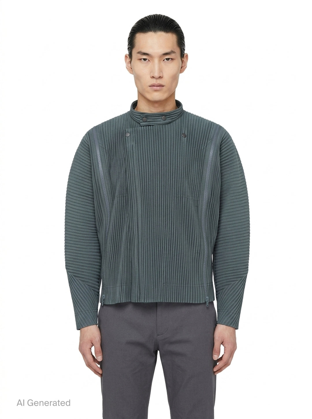 Multi-Fastened | Homme Plissé Issey Miyake | Club21 - front