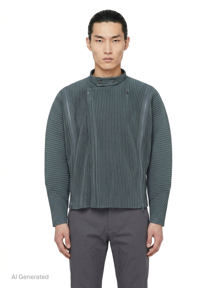 Multi-Fastened | Homme Plissé Issey Miyake | Club21 - front