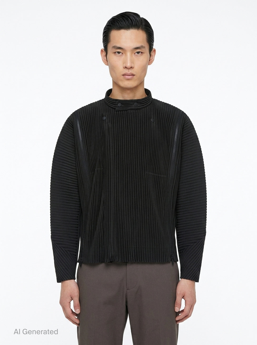 Multi-Fastened | Homme Plissé Issey Miyake | Club21 - front