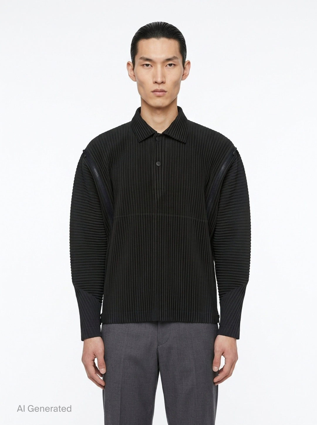 Multi-Fastened | Homme Plissé Issey Miyake | Club21 - front