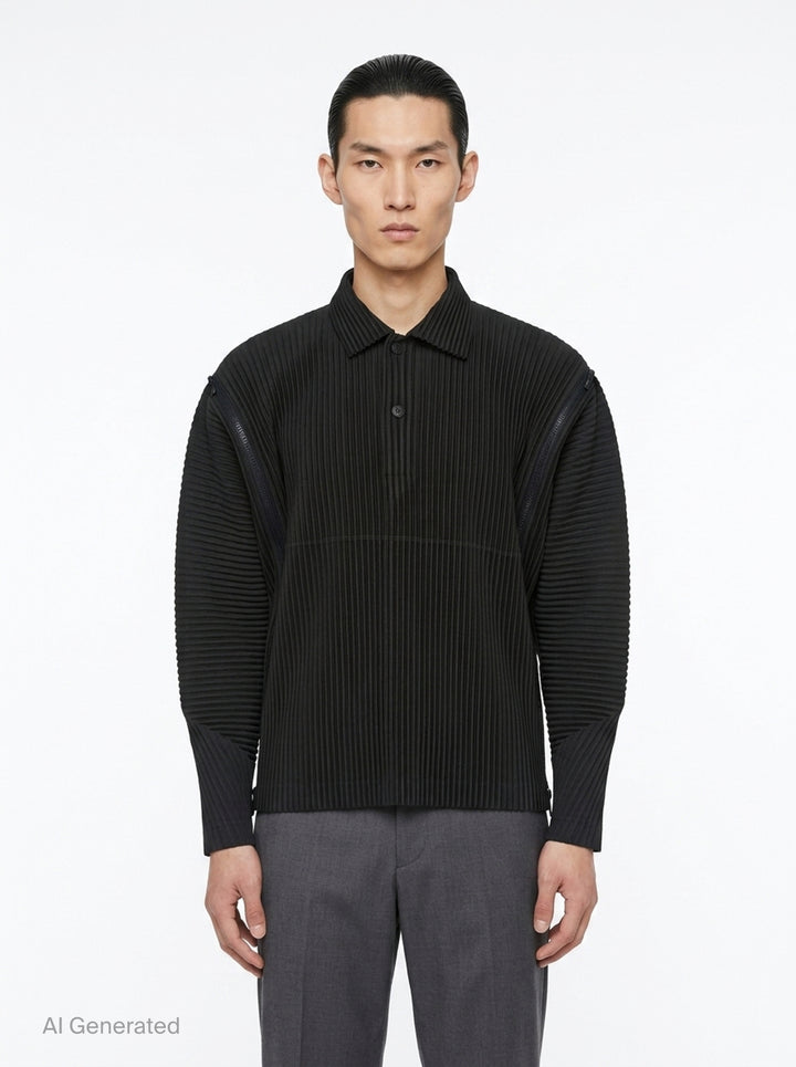Multi-Fastened | Homme Plissé Issey Miyake | Club21 - front