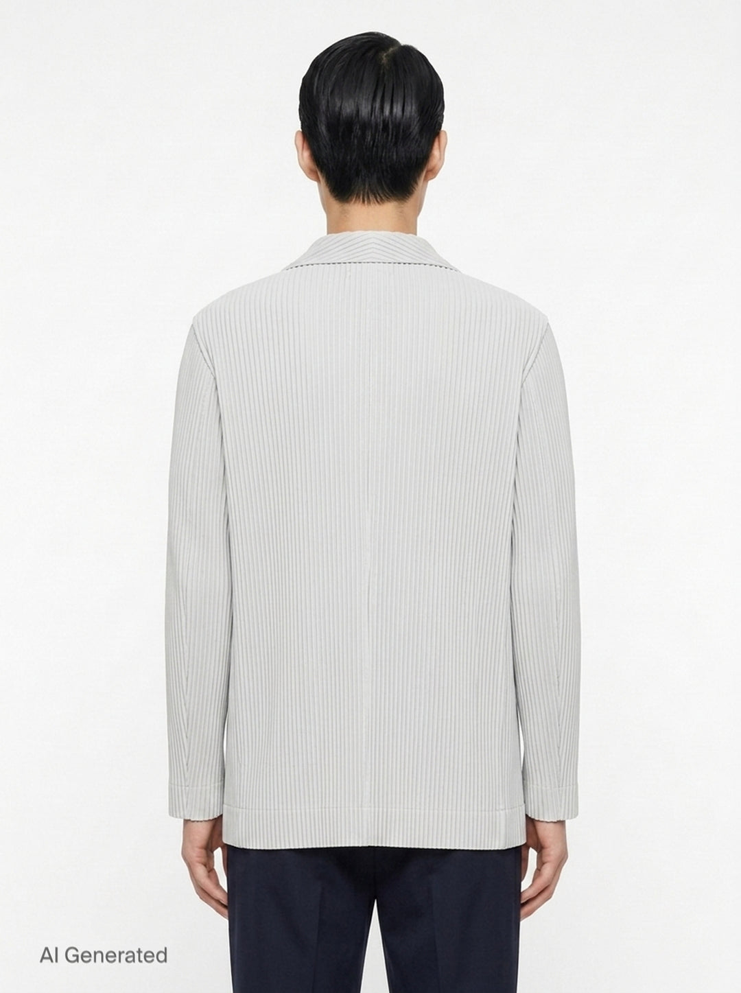 Pleated 2 Button Jacket | Homme Plissé Issey Miyake | Club21 - back