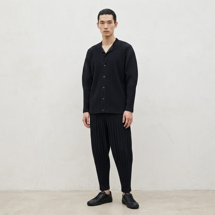 Pleated Button Cardigan | Homme Plissé Issey Miyake | Club21 - lifestyle