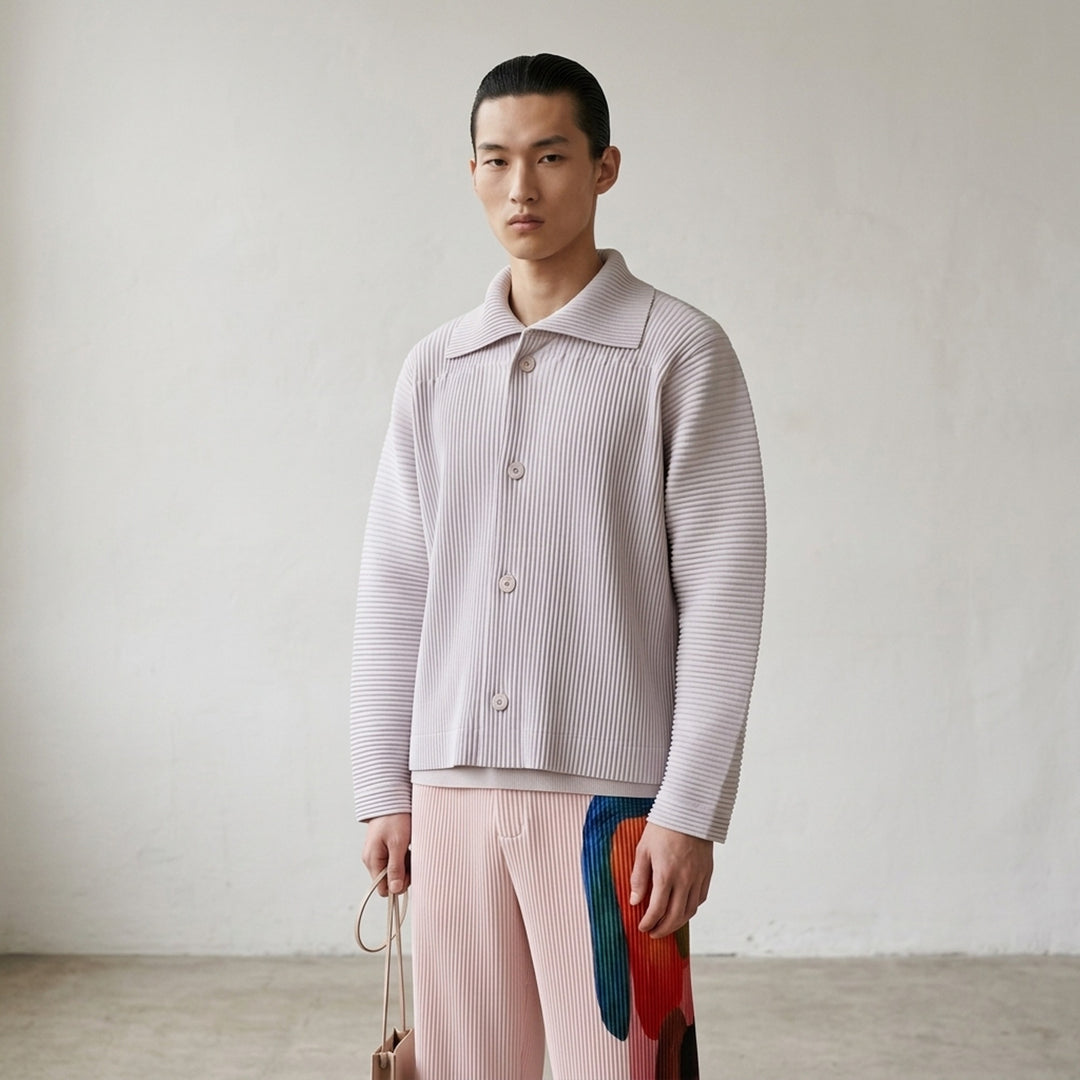 Pleated Linen-Like Blouson | Homme Plissé Issey Miyake | Club21 - lifestyle