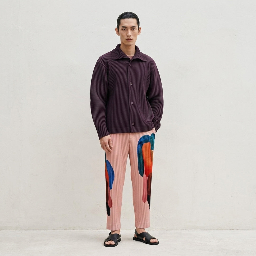Pleated Linen-Like Blouson | Homme Plissé Issey Miyake | Club21 - lifestyle