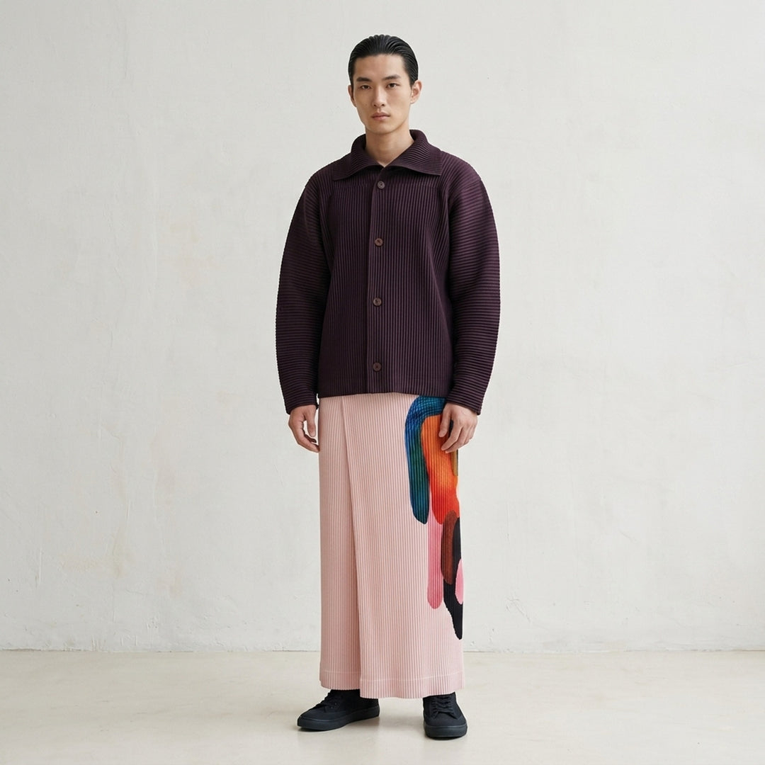 Pleated Linen-Like Blouson | Homme Plissé Issey Miyake | Club21 - lifestyle