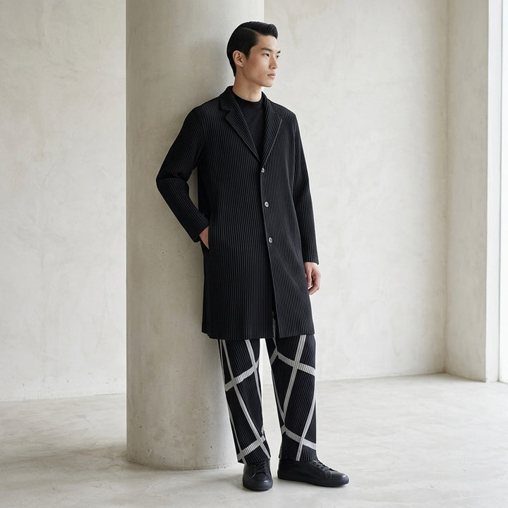 Pleated Long Coat | Homme Plissé Issey Miyake | Club21 - lifestyle