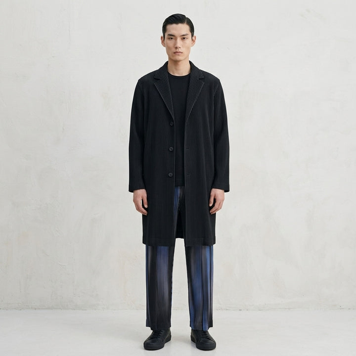 Pleated Long Coat | Homme Plissé Issey Miyake | Club21 - lifestyle