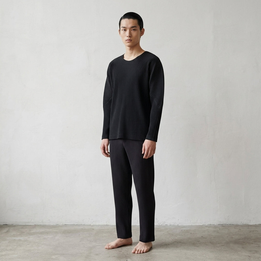 Pleated Long Sleeve Top | Homme Plissé Issey Miyake | Club21 - lifestyle