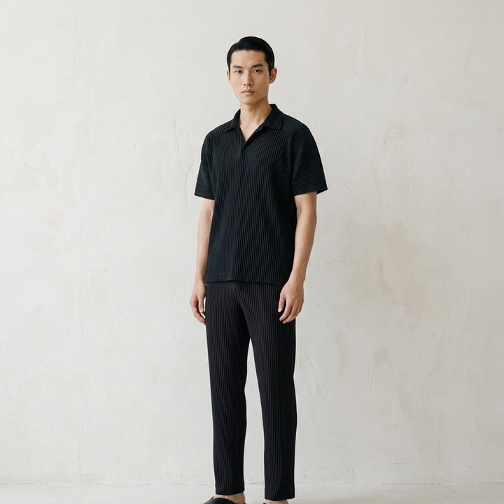 Pleated Polo Shirt | Homme Plissé Issey Miyake | Club21 - lifestyle