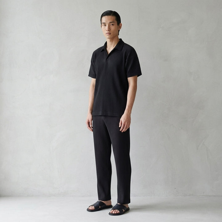 Pleated Polo Shirt | Homme Plissé Issey Miyake | Club21 - lifestyle
