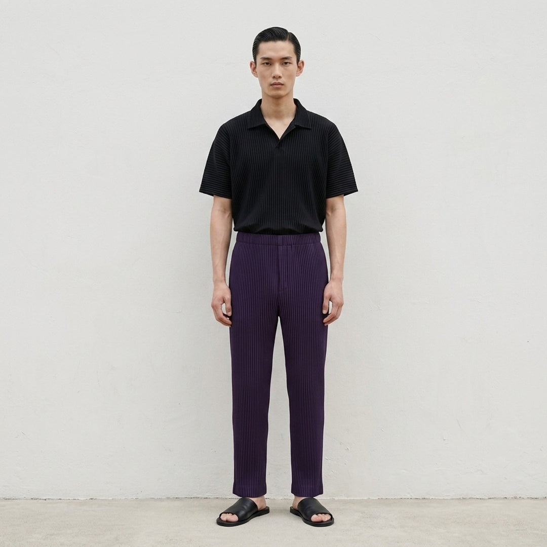 Pleated Polo Shirt | Homme Plissé Issey Miyake | Club21 - lifestyle