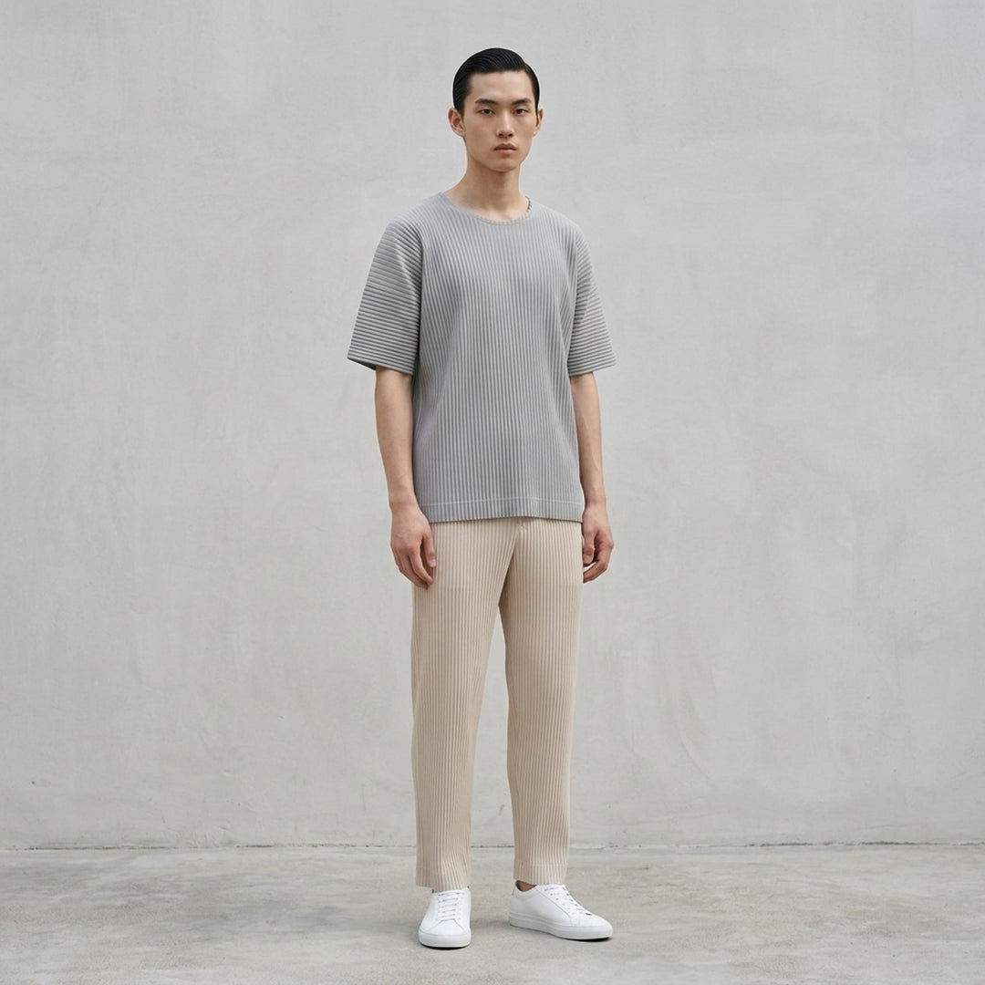 Pleated Short Sleeve T-Shirt | Homme Plissé Issey Miyake | Club21 - lifestyle