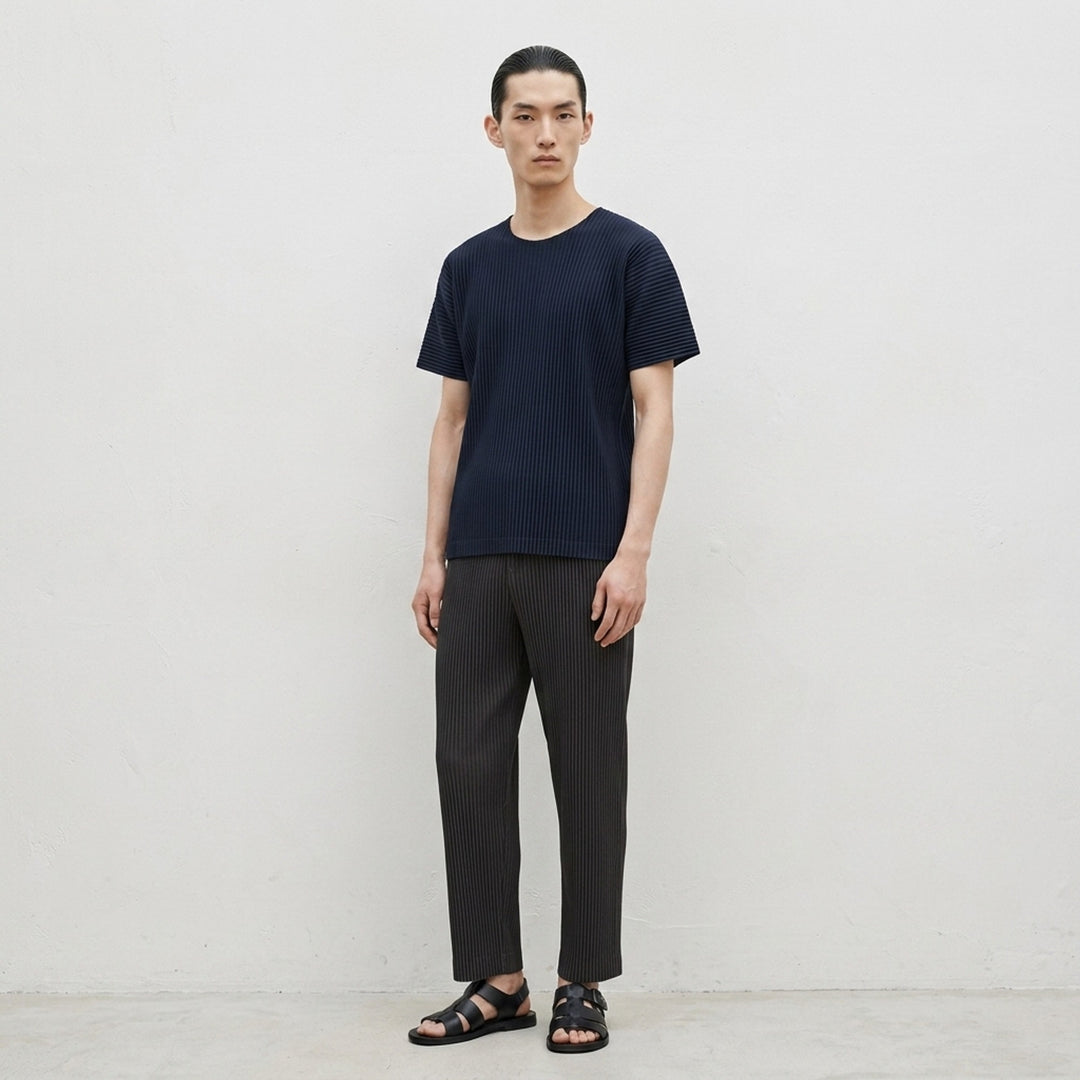 Pleated Short Sleeve T-Shirt | Homme Plissé Issey Miyake | Club21 - lifestyle
