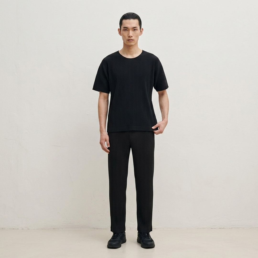 Pleated Short Sleeve T-Shirt | Homme Plissé Issey Miyake | Club21 - lifestyle