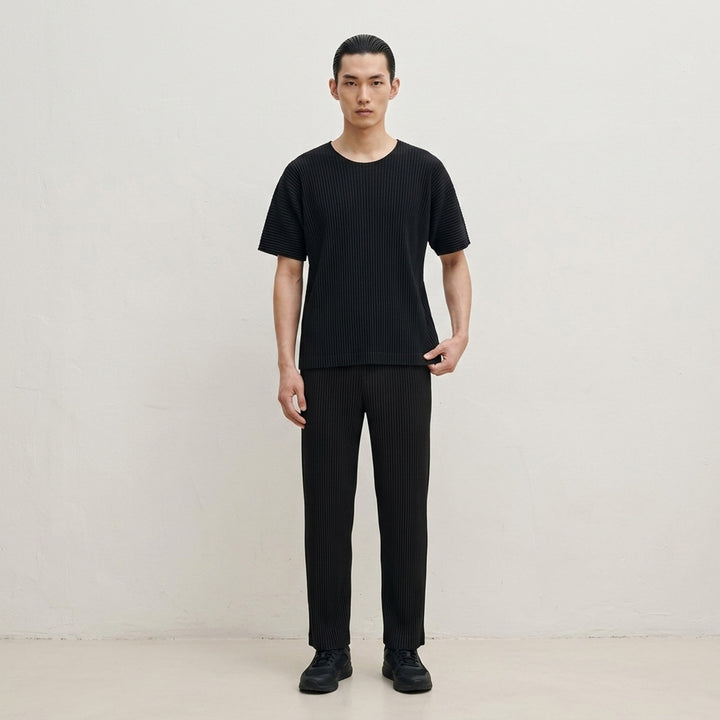 Pleated Short Sleeve T-Shirt | Homme Plissé Issey Miyake | Club21 - lifestyle