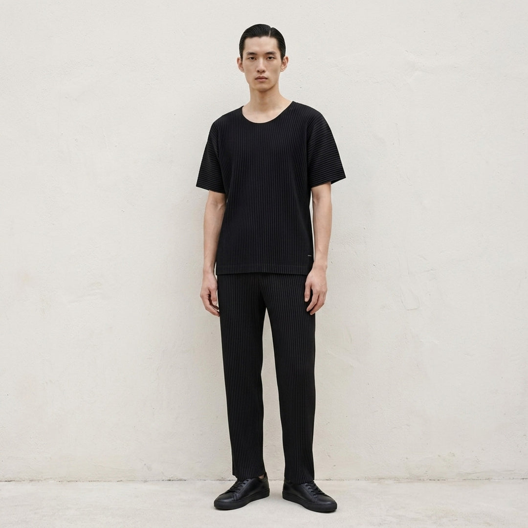 Pleated Short Sleeve Top | Homme Plissé Issey Miyake | Club21 - lifestyle