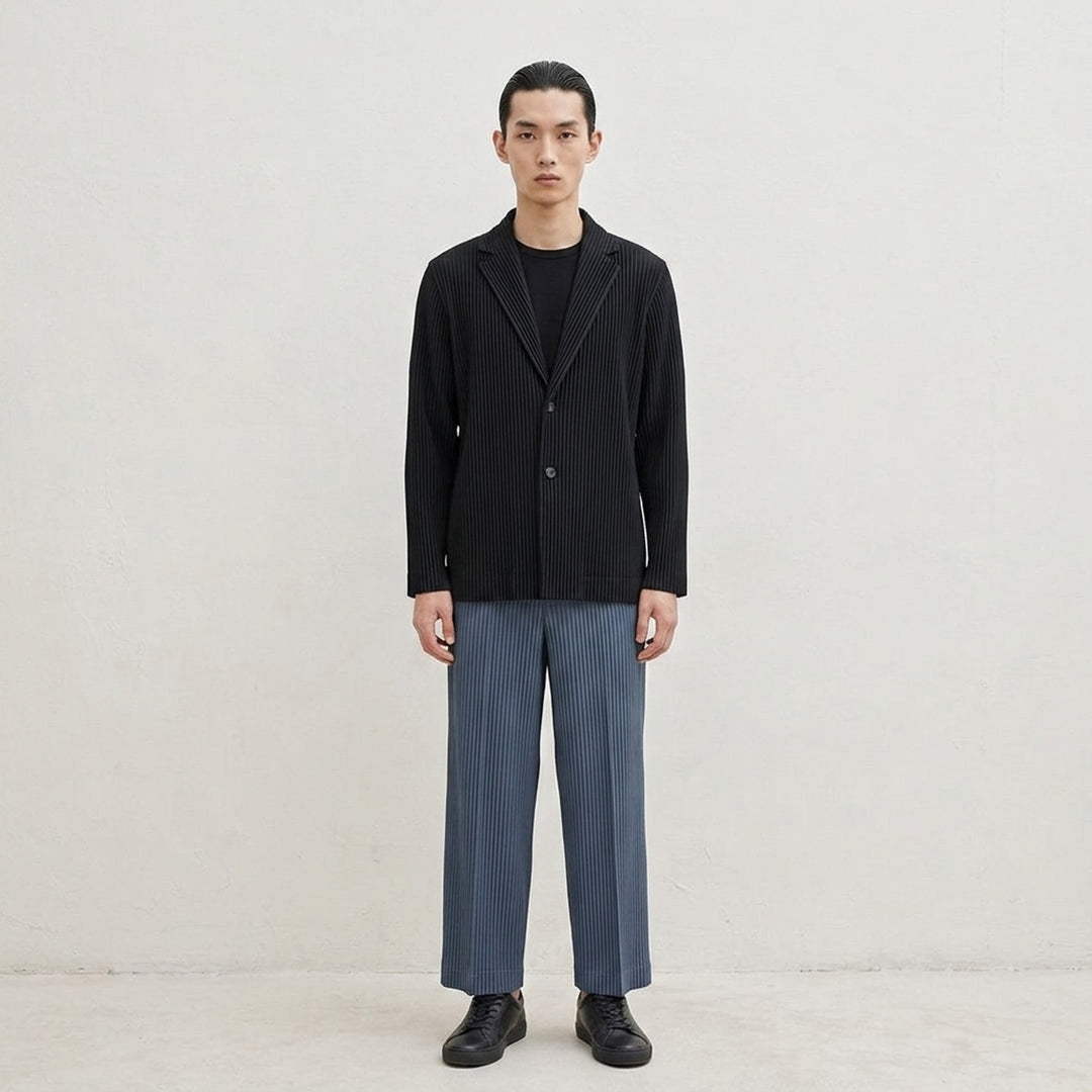 Pleated Single-Button Blazer | Homme Plissé Issey Miyake | Club21 - lifestyle