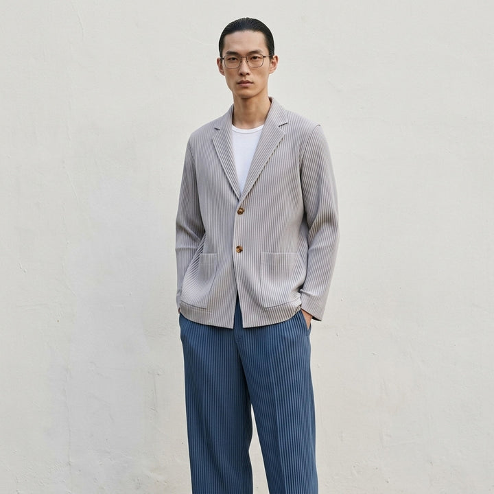 Pleated Single-Button Blazer | Homme Plissé Issey Miyake | Club21 - lifestyle