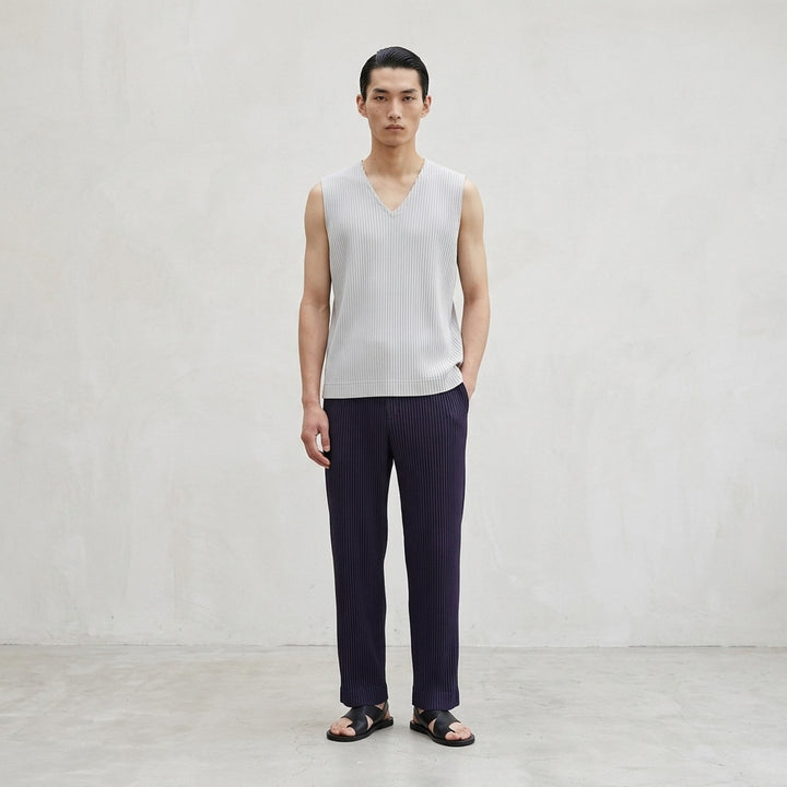 Pleated V-Neck Vest | Homme Plissé Issey Miyake | Club21 - lifestyle