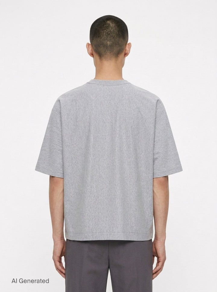 Release-T Basic T-Shirt | Homme Plissé Issey Miyake | Club21 - back
