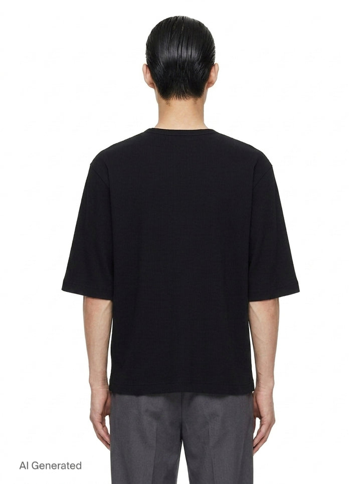 Release-T Basic T-Shirt | Homme Plissé Issey Miyake | Club21 - back