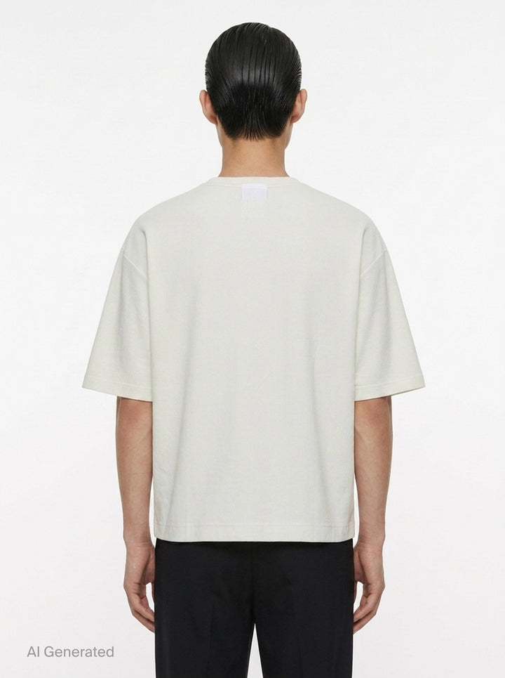 Release-T Basic T-Shirt | Homme Plissé Issey Miyake | Club21 - back