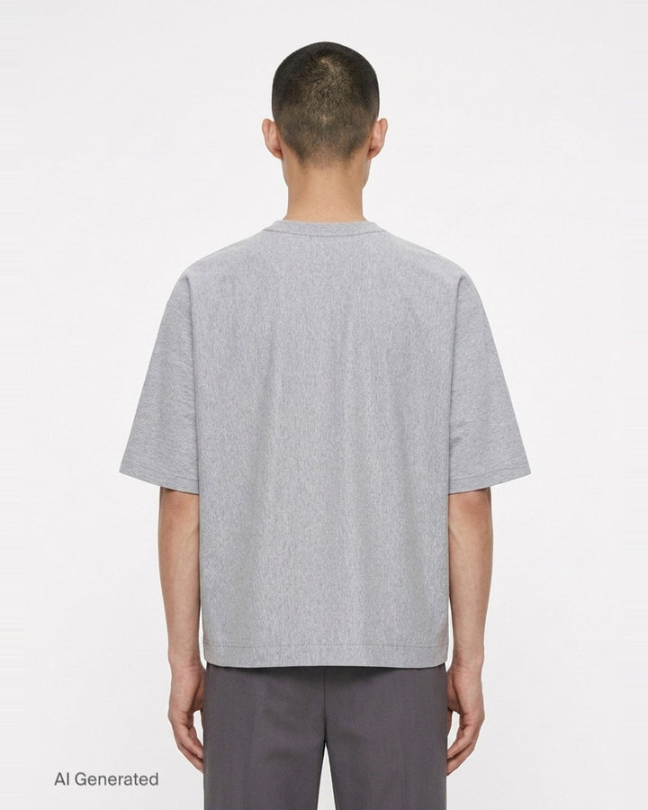 Release-T Basic T-Shirt | Homme Plissé Issey Miyake | Club21 - back