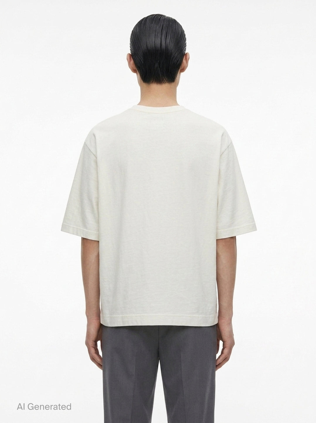 Release-T Basic T-Shirt | Homme Plissé Issey Miyake | Club21 - back