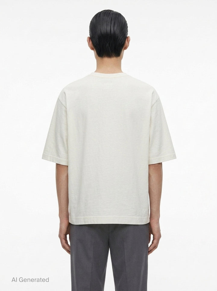 Release-T Basic T-Shirt | Homme Plissé Issey Miyake | Club21 - back