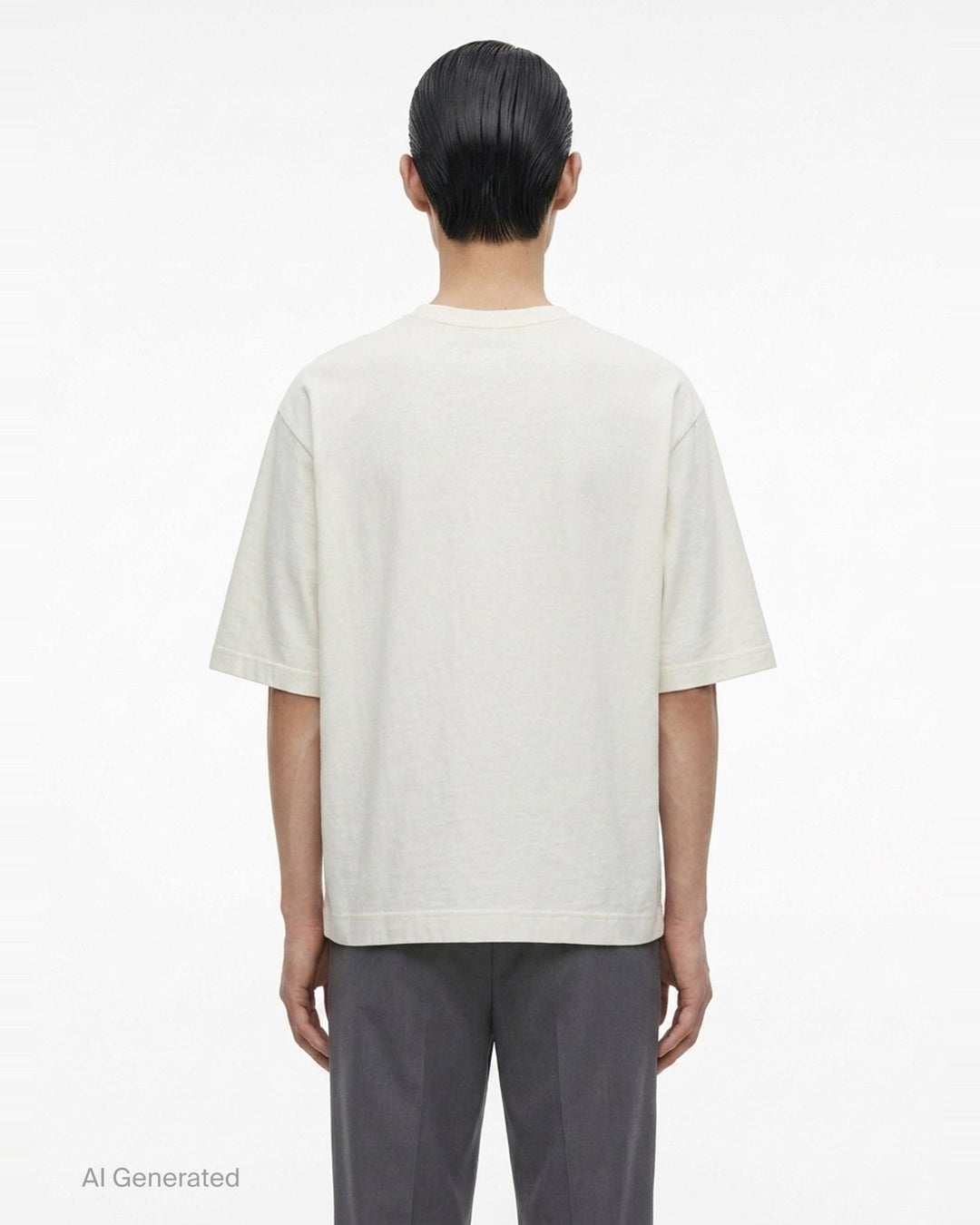 Release-T Basic T-Shirt | Homme Plissé Issey Miyake | Club21 - back
