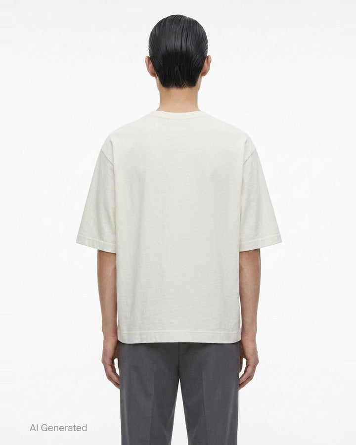 Release-T Basic T-Shirt | Homme Plissé Issey Miyake | Club21 - back