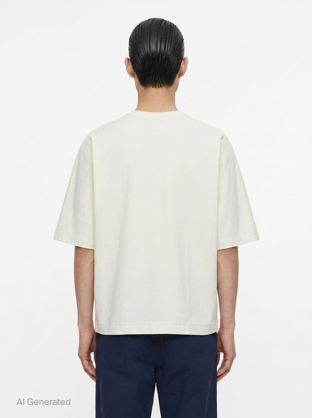 Release-T Basic T-Shirt | Homme Plissé Issey Miyake | Club21 - back