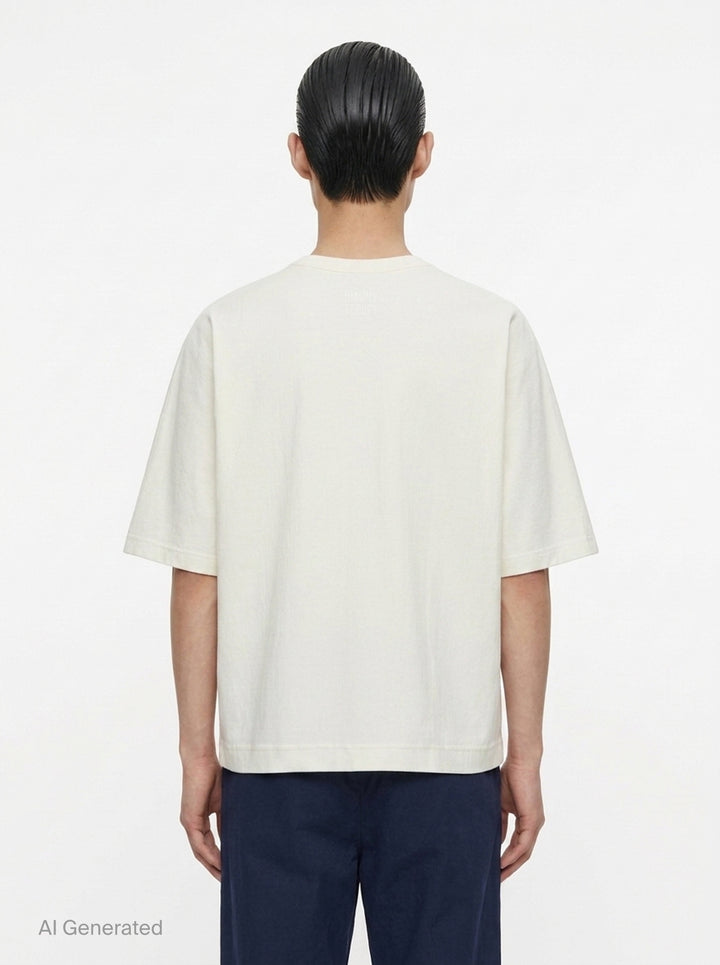 Release-T Basic T-Shirt | Homme Plissé Issey Miyake | Club21 - back