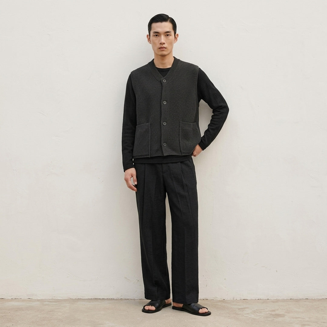 Rustic Knit Vest | Homme Plissé Issey Miyake | Club21 - lifestyle